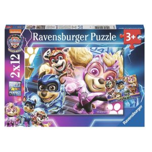 Ravensburger – Puzzel (2x12stuks) – Paw Patrol The Mighty Movie