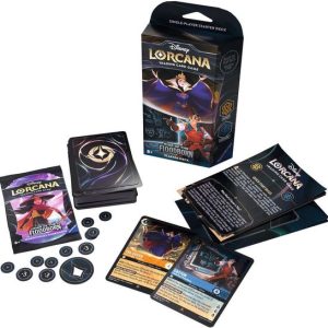 Disney Lorcana – Rise of the Floodborn Starter Deck: The Queen & Gaston