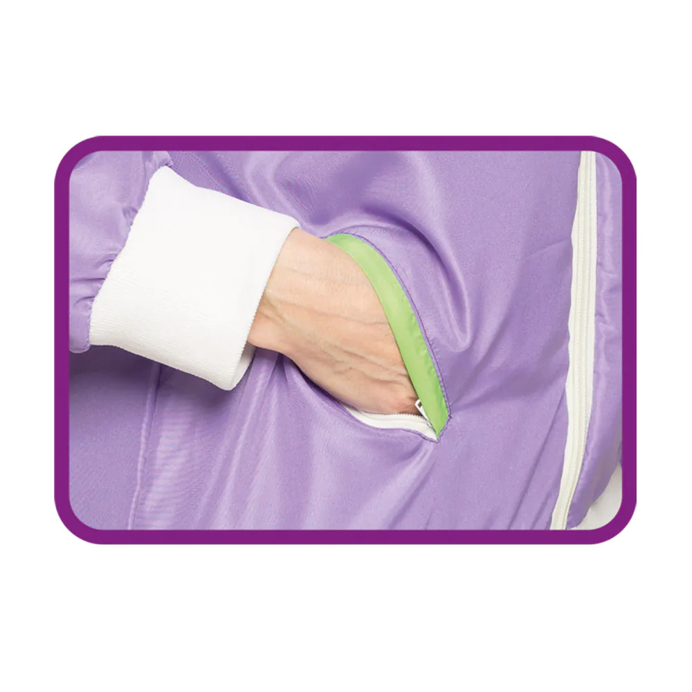 Trainingspak Retro Babe (paars) - XL - Afbeelding 3