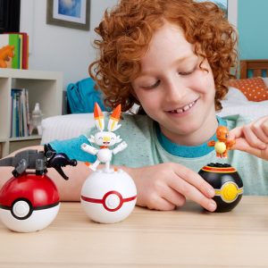 Mega Construx Pokémon – Fire-Type Trainer Team