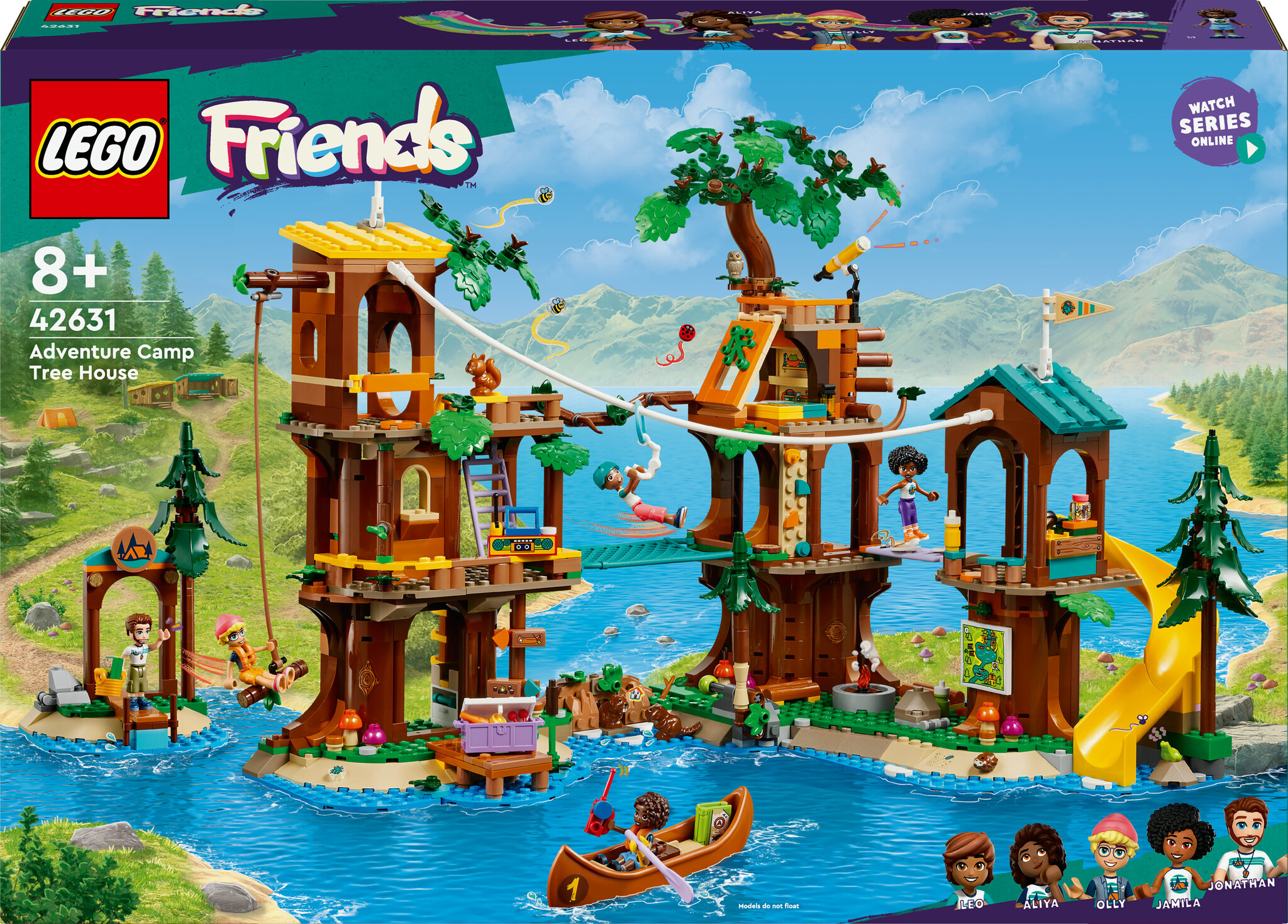 LEGO Friends Avonturenkamp boomhut - 42631