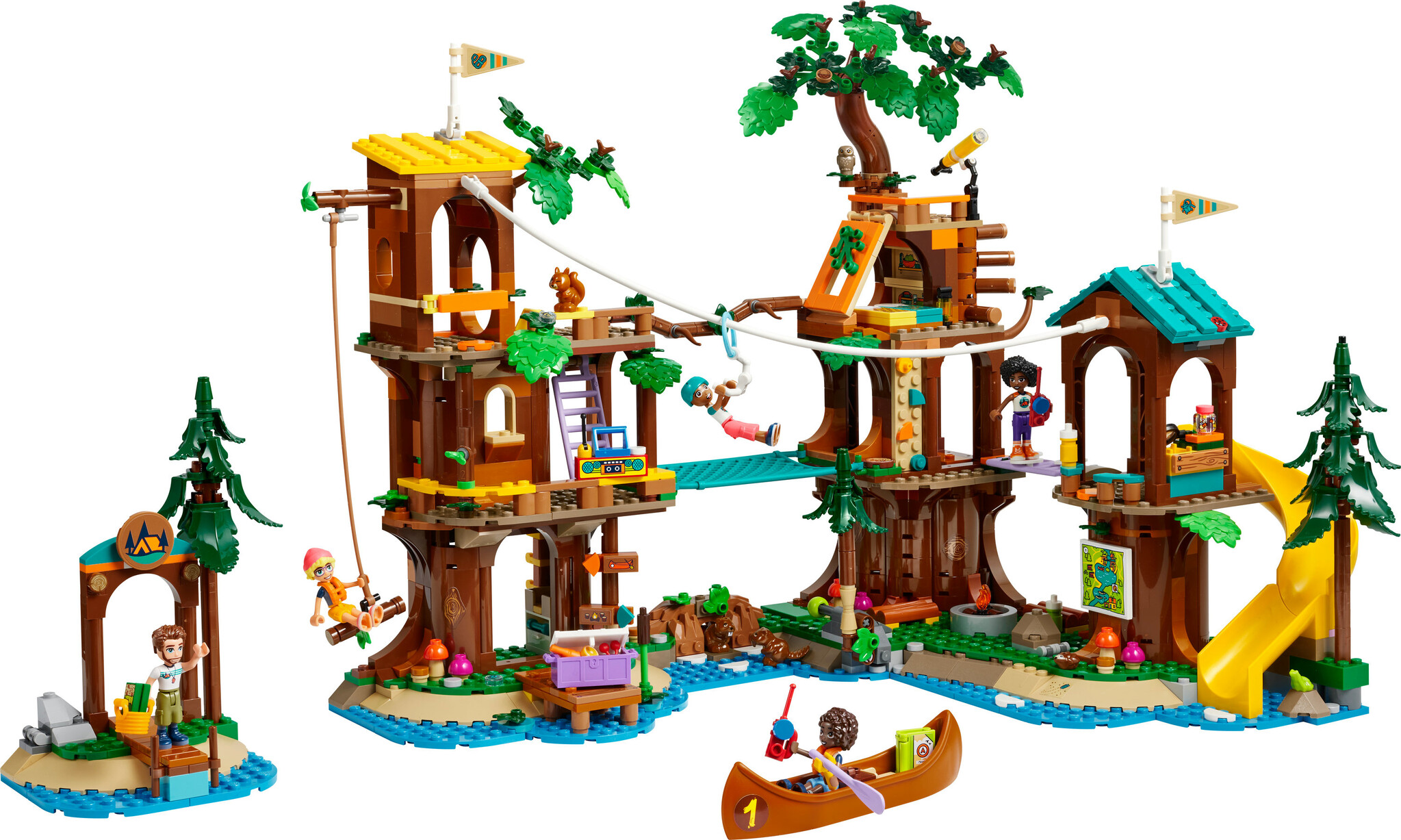 LEGO Friends Avonturenkamp boomhut - 42631 - Afbeelding 2