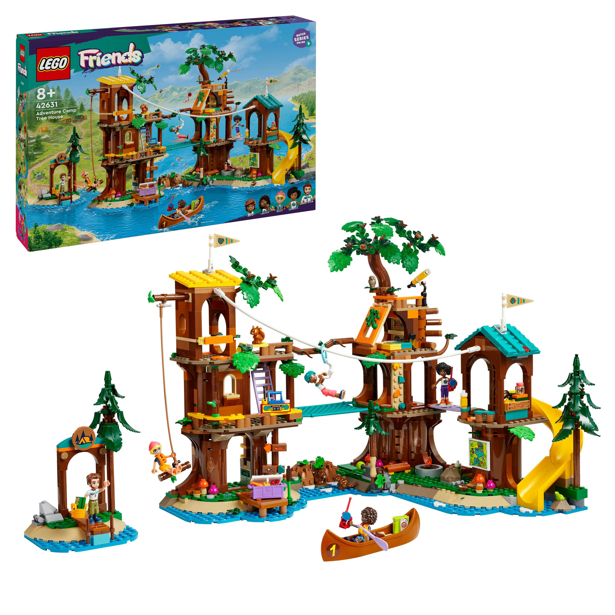 LEGO Friends Avonturenkamp boomhut - 42631 - Afbeelding 9
