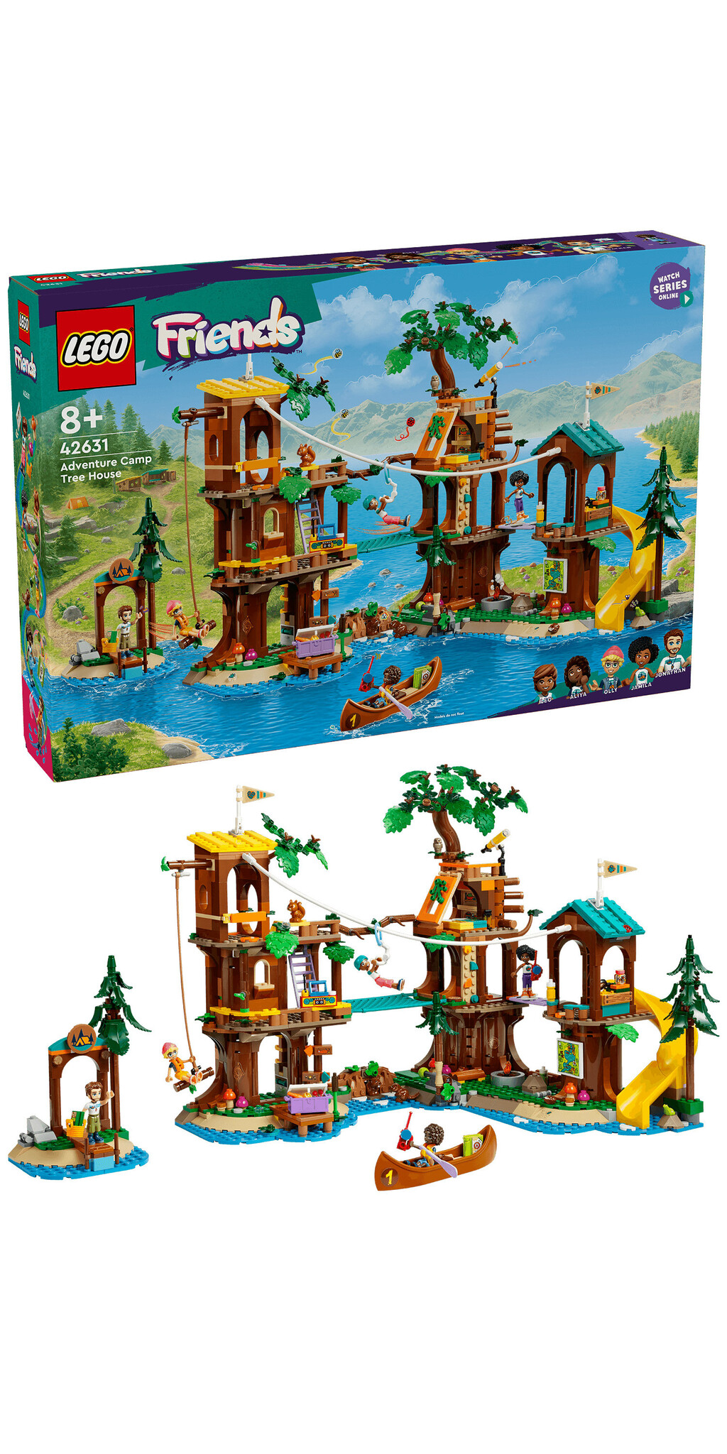 LEGO Friends Avonturenkamp boomhut - 42631 - Afbeelding 10