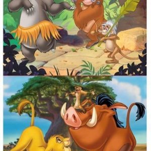 Educa – Puzzel (2x20st) – Disney Dieren