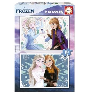 Educa Puzzel (2x20st) – Disney Frozen