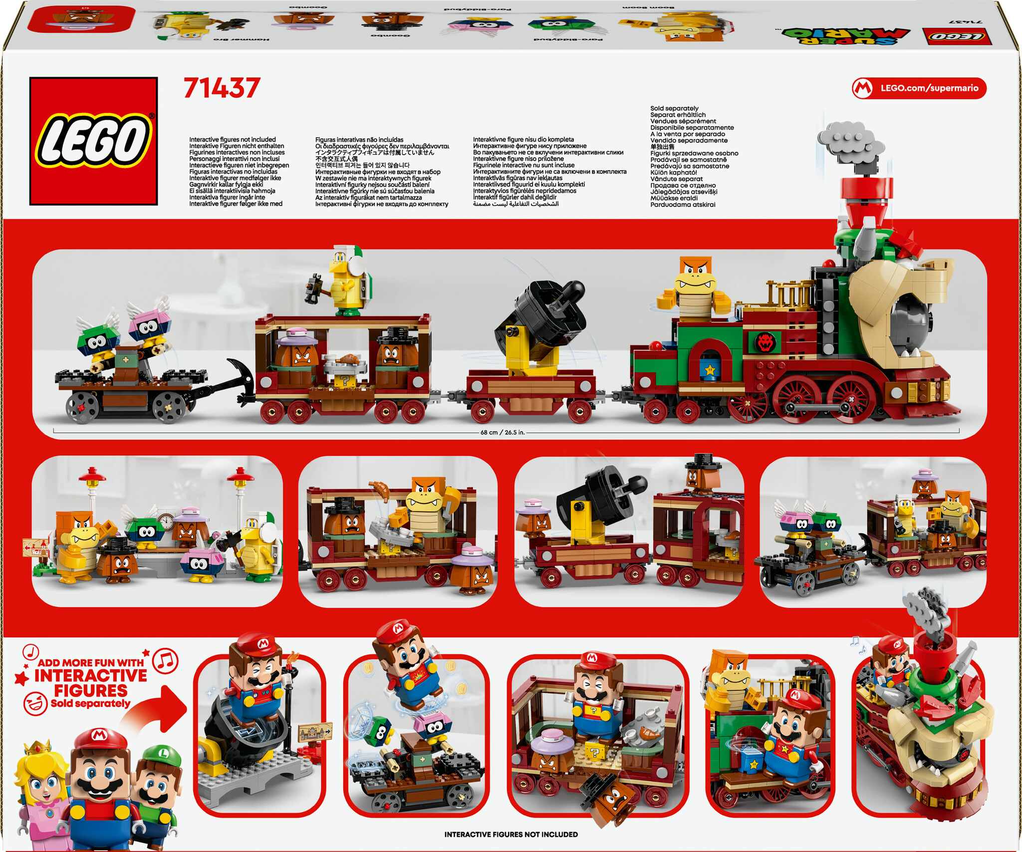 LEGO Super Mario - De Bowser Exprestrein - 71437 - Afbeelding 4