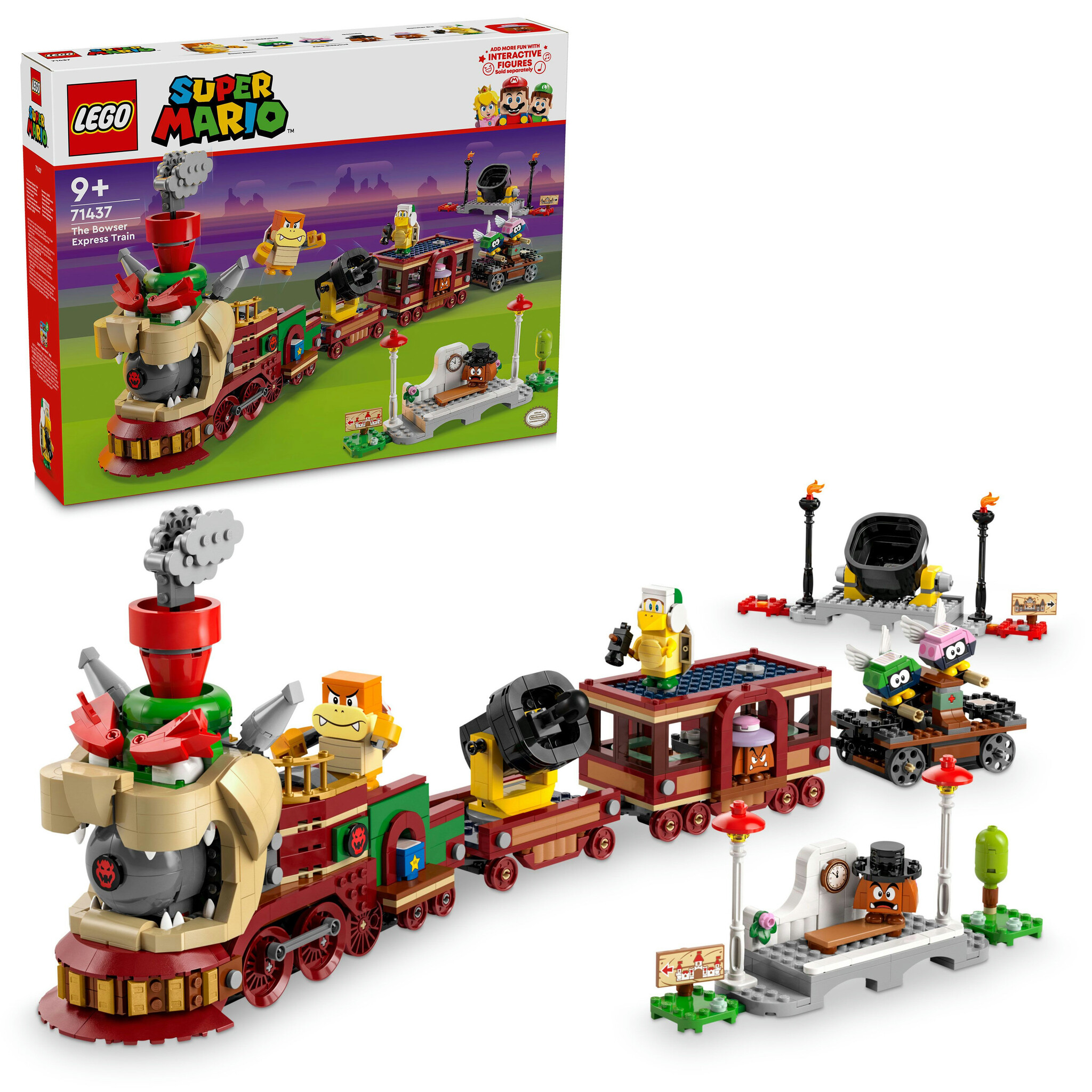 LEGO Super Mario - De Bowser Exprestrein - 71437 - Afbeelding 9