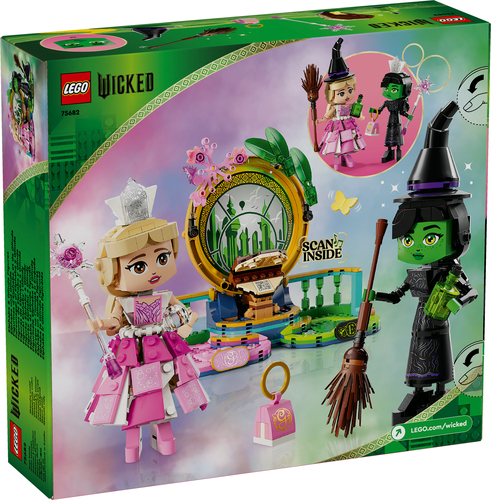 LEGO Wicked - Elphaba en Glinda figuren - Afbeelding 8
