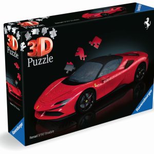 3D Puzzel 108 stuks – Ferrari SF90 Stradale. 8+