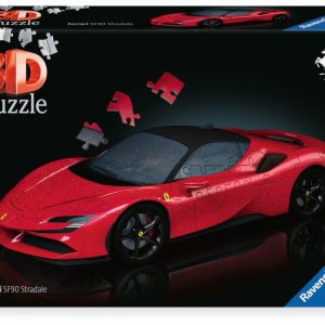 3D Puzzel 108 stuks – Ferrari SF90 Stradale. 8+