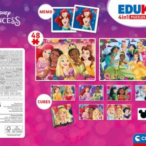 Clementoni – Edukit 4 in 1 : Princess
