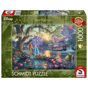 Schmidt – Puzzel (1000stuks) – Disney Dreams De prinses en de kikker