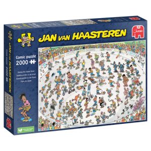 Jan van Haasteren – Skateboarden In De Bowl – 2000 Stukjes