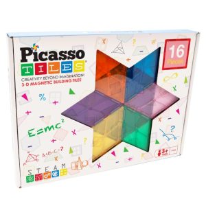 Picasso Tiles – Geometry 16 Delig 3+