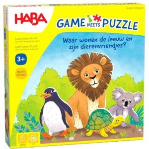 Haba – Game meets Puzzle – Waar wonen de leeuwen?