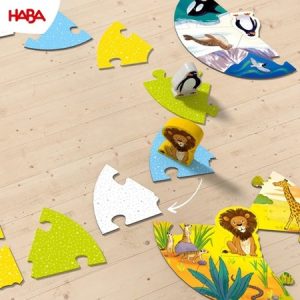 Haba – Game meets Puzzle – Waar wonen de leeuwen?