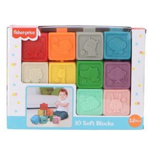 Fisher-Price Baby 10 Zachte Blokken Baby’s First Blocks
