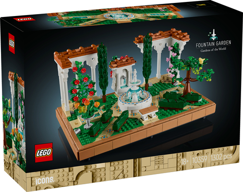 LEGO Icons Tuin met fontein - 10359 - Afbeelding 5