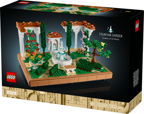LEGO Icons Tuin met fontein - 10359 - Afbeelding 6