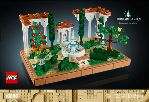 LEGO Icons Tuin met fontein - 10359 - Afbeelding 7