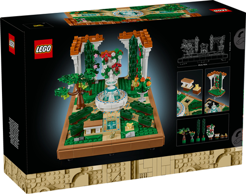 LEGO Icons Tuin met fontein - 10359 - Afbeelding 8
