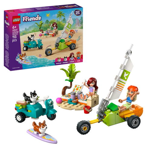 LEGO Friends - Surf- en scooterplezier met honden - Afbeelding 9