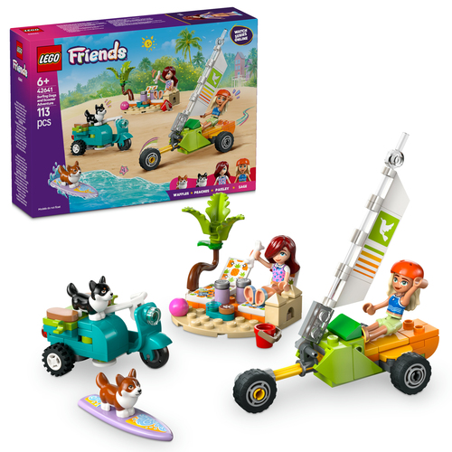 LEGO Friends - Surf- en scooterplezier met honden - Afbeelding 10