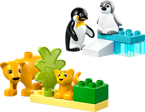 LEGO Duplo - Families van wilde dieren: pinguïns en leeuwen - Afbeelding 2