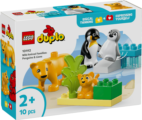 LEGO Duplo - Families van wilde dieren: pinguïns en leeuwen - Afbeelding 5