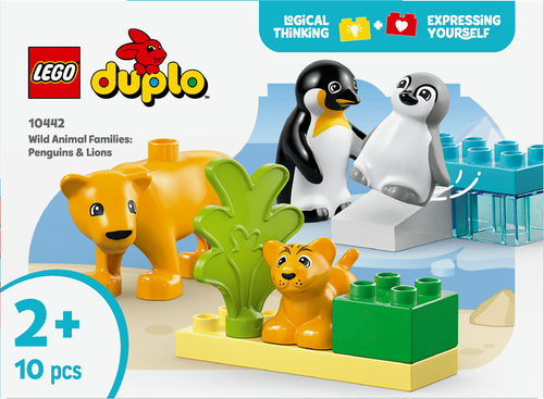 LEGO Duplo - Families van wilde dieren: pinguïns en leeuwen - Afbeelding 7