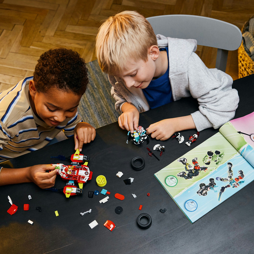 LEGO Dreamzzz - Coopers tijgermecha en Zero's hot rod auto - Afbeelding 6