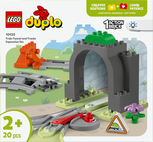 LEGO Duplo - Treintunnel en rails uitbreidingsset - Afbeelding 7