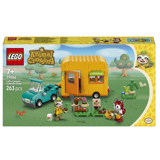 LEGO Animal Crossing - Leifs caravan en tuinwinkel
