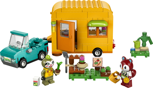 LEGO Animal Crossing - Leifs caravan en tuinwinkel - Afbeelding 2