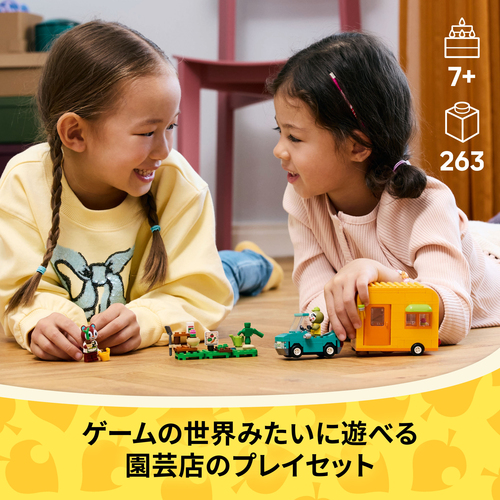 LEGO Animal Crossing - Leifs caravan en tuinwinkel - Afbeelding 3