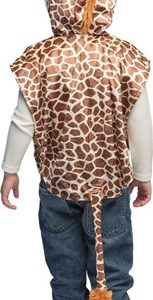 Kinderponcho giraf 3-4 j