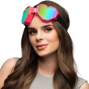 Partybril festilove roze