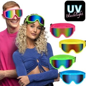 Party skibril neon