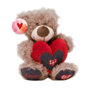 Knuffelbeer love 12 cm