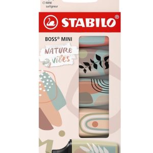 Stabilo BOSS Mini – 5 pack Nature vibes
