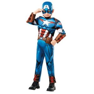 Marvel – Captain America kostuum – Maat 5-6jaar / 110-116cm
