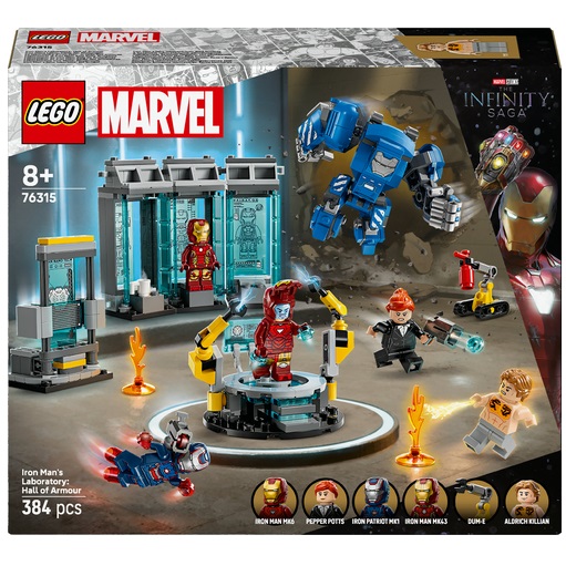 LEGO Marvel - Iron Mans laboratorium: harnassenhal