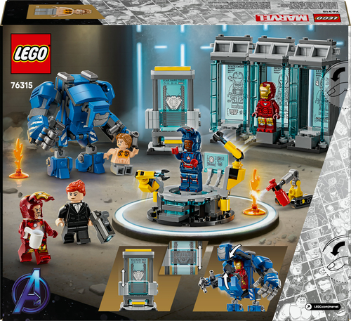 LEGO Marvel - Iron Mans laboratorium: harnassenhal - Afbeelding 4