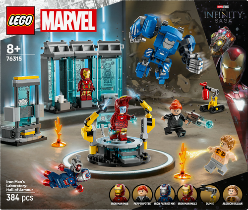 LEGO Marvel - Iron Mans laboratorium: harnassenhal - Afbeelding 7