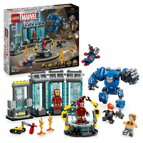 LEGO Marvel - Iron Mans laboratorium: harnassenhal - Afbeelding 9