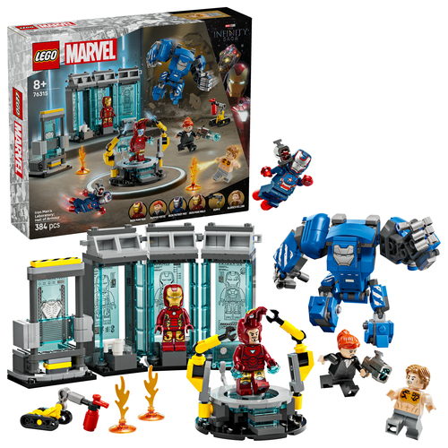 LEGO Marvel - Iron Mans laboratorium: harnassenhal - Afbeelding 10