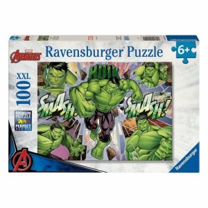 Ravensburger – Puzzel (100stuks XXL) – Marvel hulk