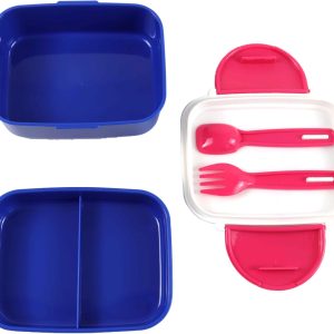 Minecraft – Bento Lunchbox (met bestek) Axolotl