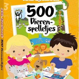 XXL SPELBOEK 500 DIERENSPELLETJES